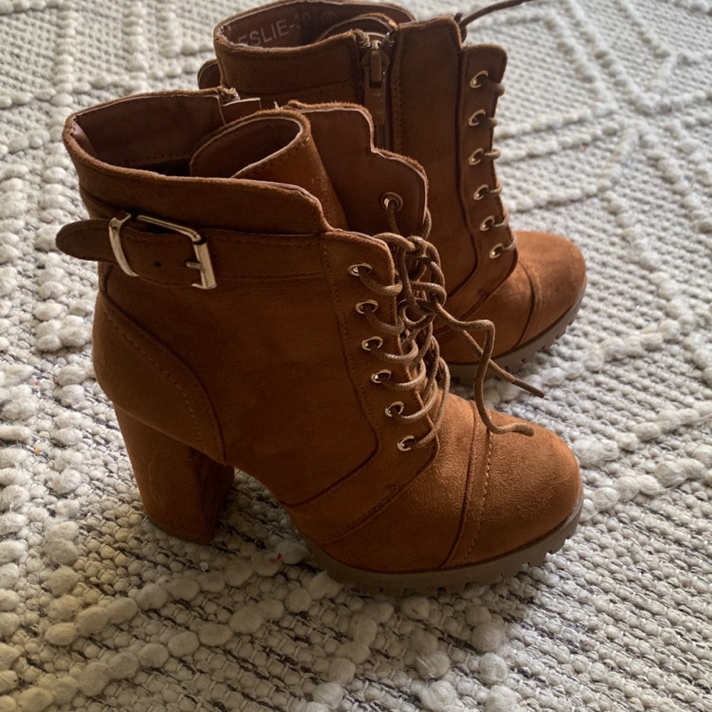 Boot tan sz6